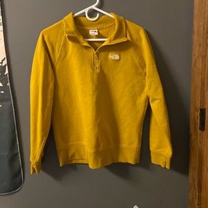 North face quarter zip
